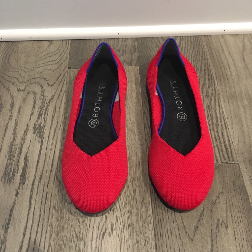 Rothy’s Cherry Solid size- 9.5